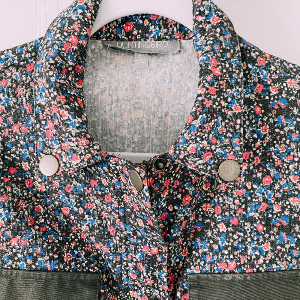 Floral Utility Jacket - Picture 4 of 6